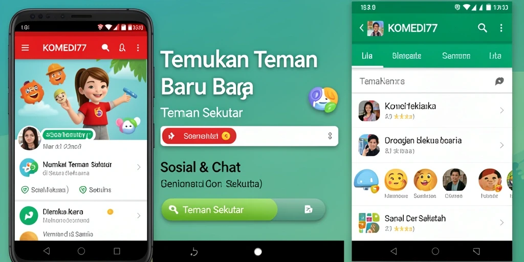 Tampilan antarmuka KOMEDI77 yang interaktif dan menarik.