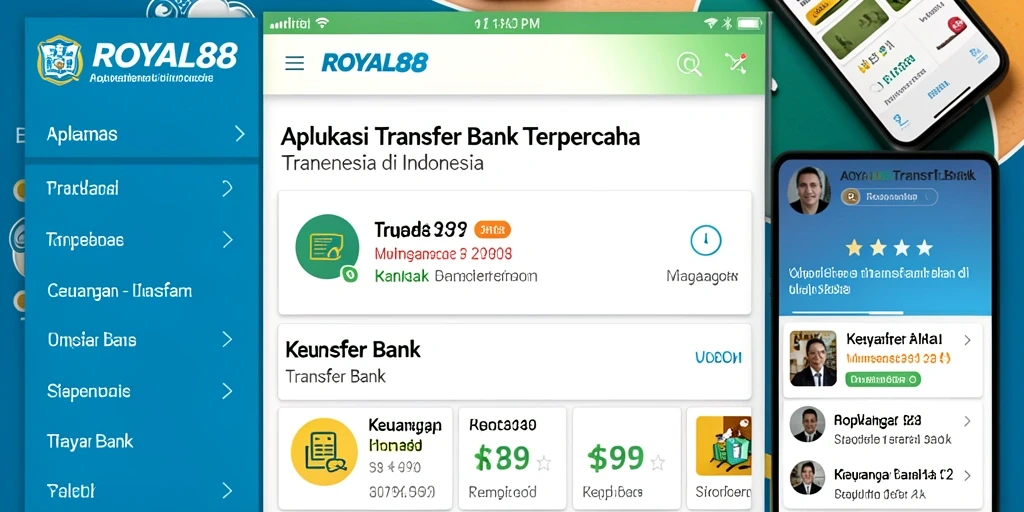 Tampilan antarmuka pengguna ROYAL88 yang intuitif dan mudah digunakan.
